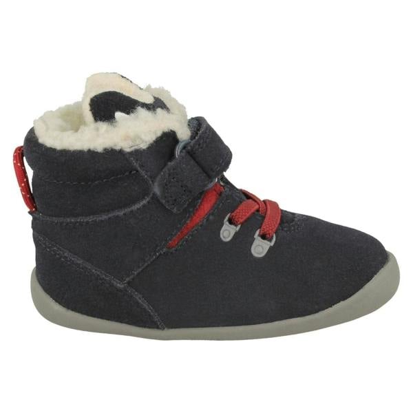 Clarks Childrens Clarks Fox Detailed Ankle Boots Roamer Snug T