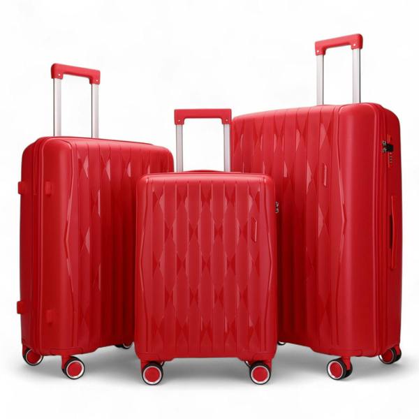 Infinity Luggage Hard Shell Suitcase Cabin TSA Luggage Travel Set