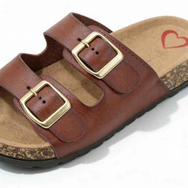 Heavenly Feet HARMONY2 Mules Sandals in Red