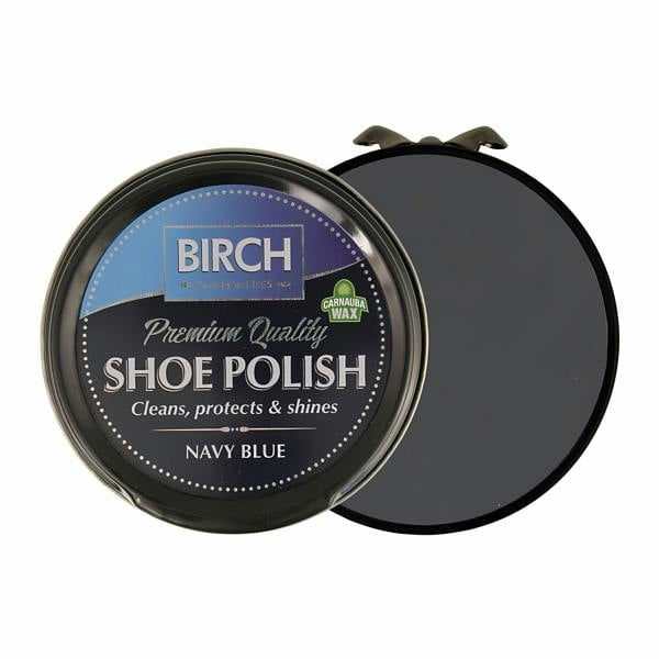 BIRCH Traditional Shoe Polish - Wax-Based for Leather Conditioning 50ml