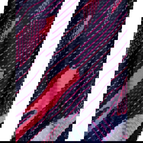 Neon pink black athletic shorts in Speedo Girls Hyperboom Allover Medalist Swimsuit