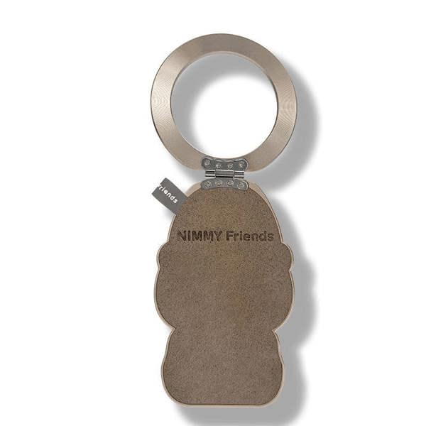 Nimmy Friends Nimmy Cool & Cute 2.0 Gorilla Embroidery Magnetic Stand with MagSafe Black - N-KM-BSZJ-016