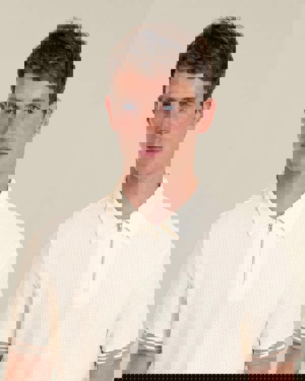 Larsson & Co Odin - Textured Polo Shirt