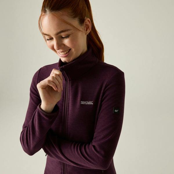 Regatta Womens/Ladies Harrow Fleece Jacket - Fig - 