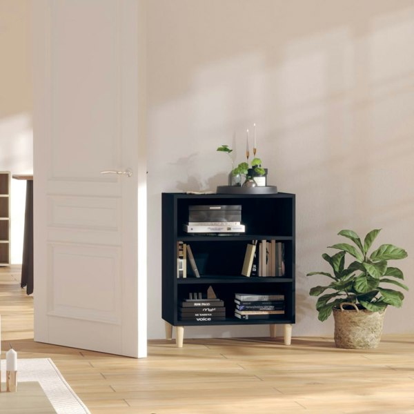 Berkfield Sideboard Black 57x35x70 cm Engineered Wood