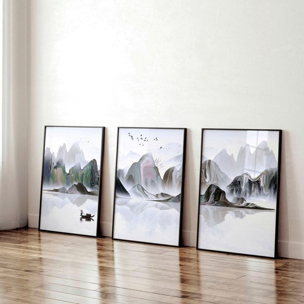 Cool office decor | set of 3 wall art prints