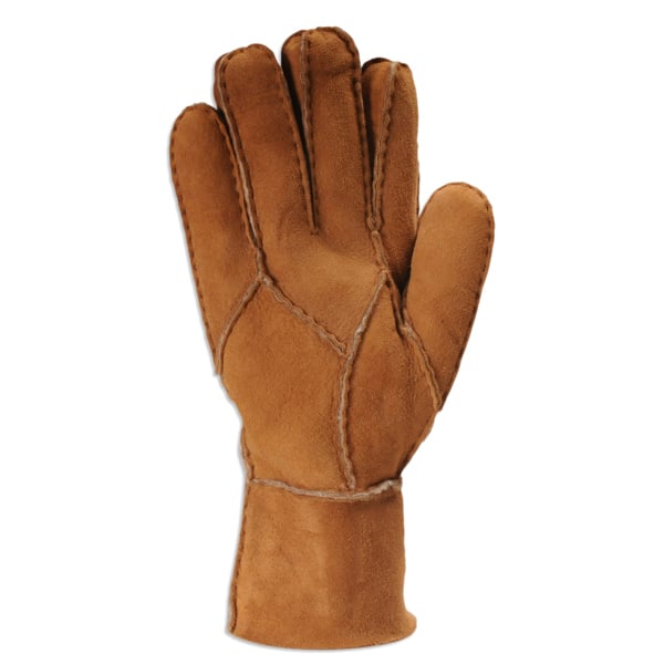 Nordvek Mens Sheepksin Gloves With Buckle Strap