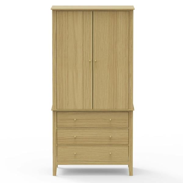 Core Products Henley 2 Door & 3 Drawer Modern Wardrobe