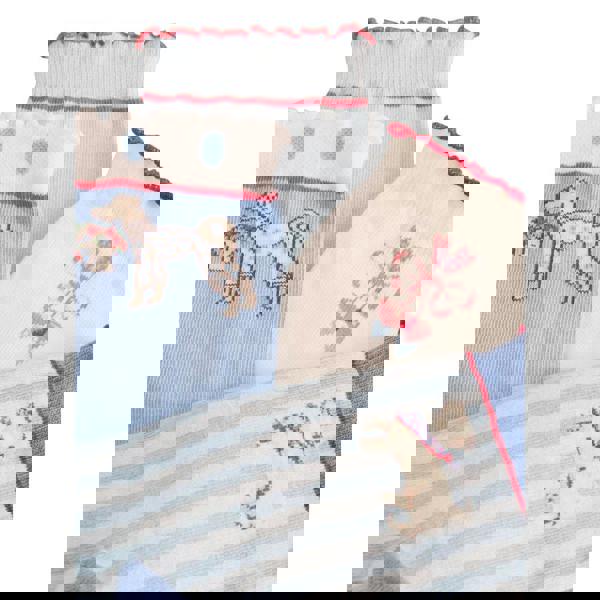 Cath Kidston Womens/Ladies Stanley Socks (Pack of 4) - Blue - 