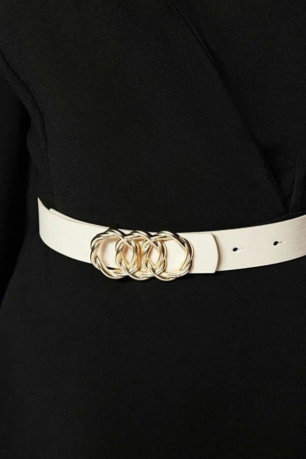 WOVCOR Double Pack Women's Belt with Ring