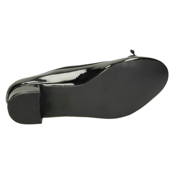 Spot On Ladies Spot On Mid Heel Court Shoes F9814
