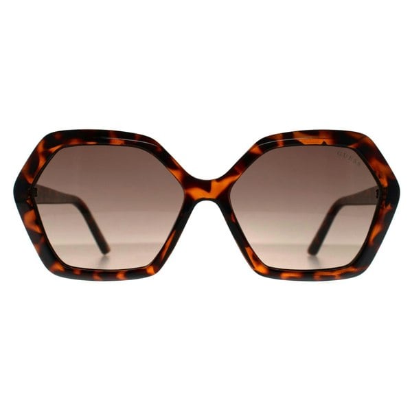 Guess Sunglasses GF6144 52F Dark Havana Grey Gradient