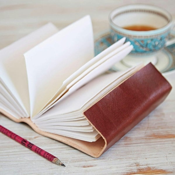 Paper High Distressed Leather Journal