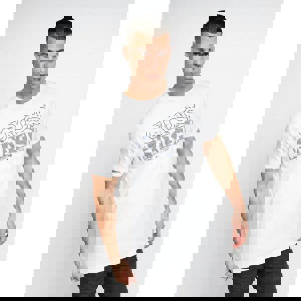 Crosshatch Mens Raynen T-Shirt (Pack of 2) - Navy/White - 