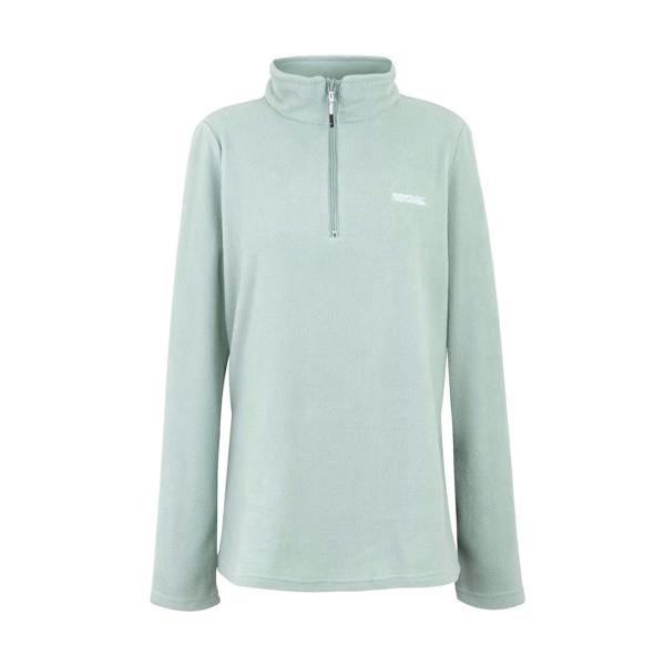 Regatta Great Outdoors Womens/Ladies Sweetheart 1/4 Zip Fleece Top - Green Haze - 
