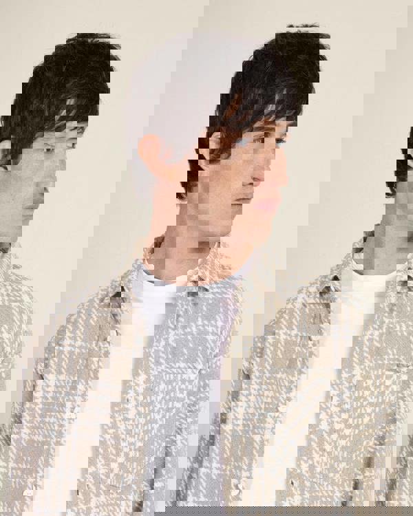 Larsson & Co Stone Check Overshirt