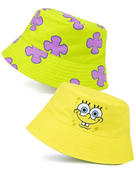 SpongeBob SquarePants Unisex Kids Multicoloured Bucket Hat (One Size)