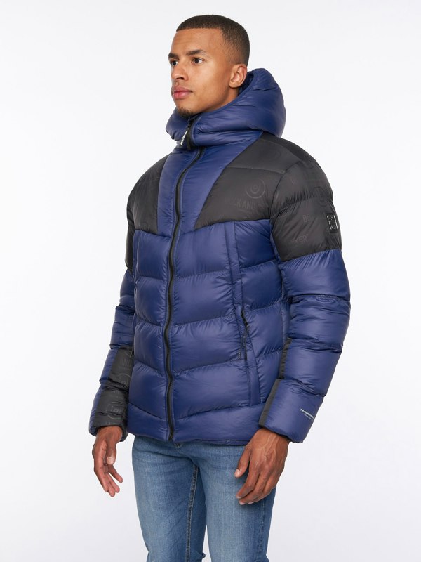 Duck and Cover Raymax Padded Jacket Navy