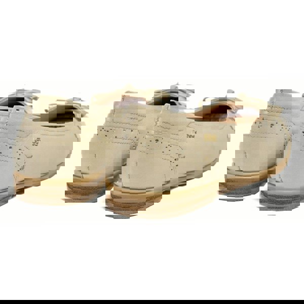 Pod Priya Leather Women's Taupe Flats