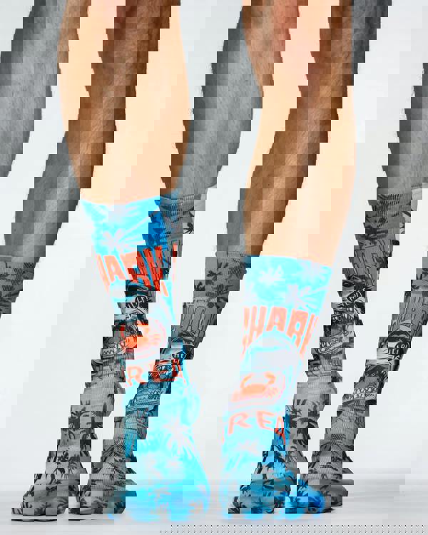 Jemsox Shark Area Design Socks | Bold, Playful & Ultra Comfortable