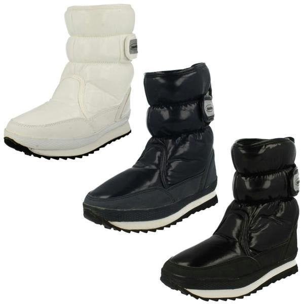 Snowfun Ladies Snowfun Rip Tape Snow Boot 8.886709