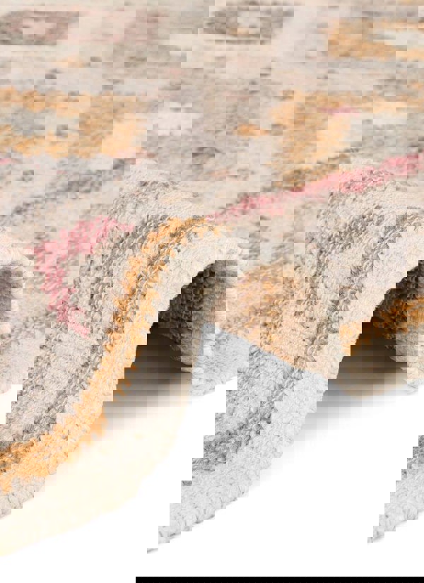 The Rugs Roya Afghan Kelim Rug – Parsa Cream Multicolour