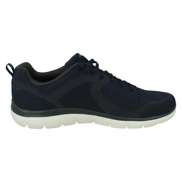 Skechers Mens Skechers Lace Up Casual Trainers Brisbane 232057