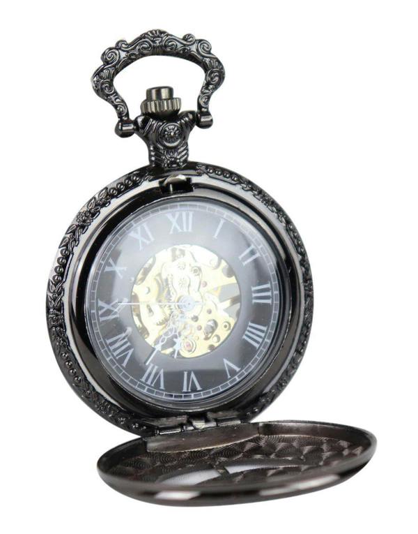 TruClothing Pocket Watch Mechanical Peaky Blinders Hunter Automatic