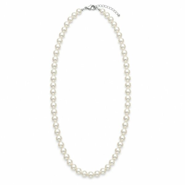 Cachet London Mabel Silver 60cm Pearl Necklace