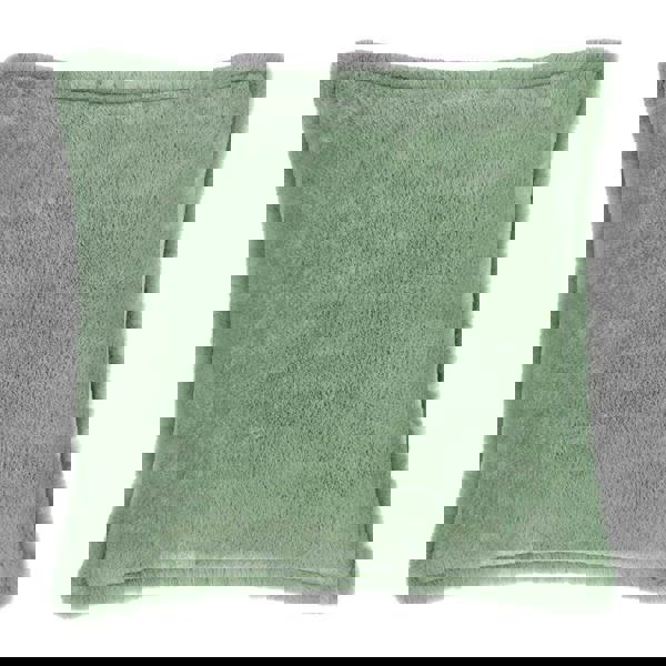 Furn Kallu Faux Fur Cushion Cover - Frosted Green