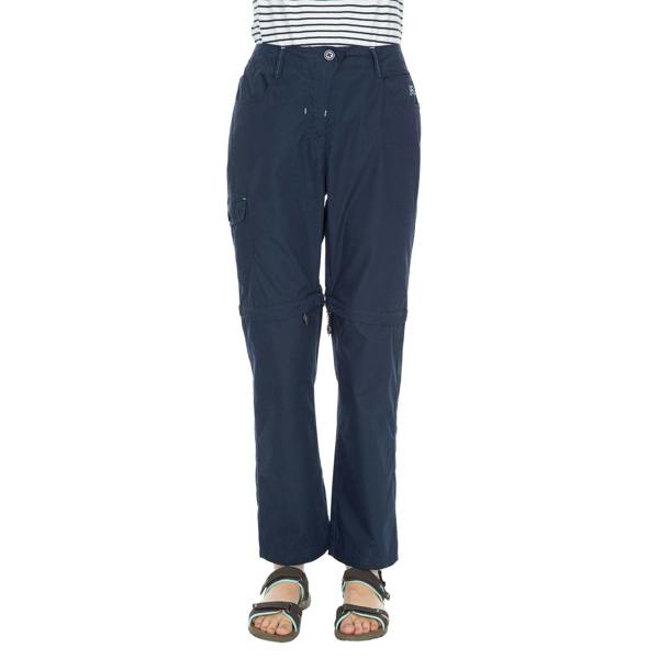 Trespass Womens/Ladies Rambler Convertible Hiking Trousers - Navy - 