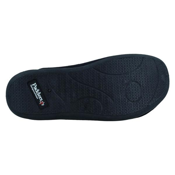 Padders Ladies Padders Wide Fitting Slippers With Dog Detail Dandie