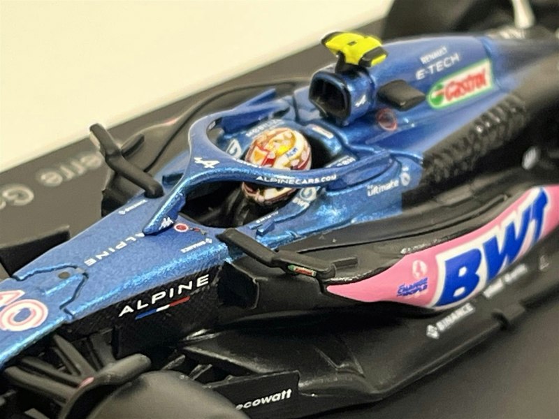 Spark Pierre Gasly Alpine A523 BWT Alpine F1 Team 7th Monaco GP 2023 1:64 Spark Y283