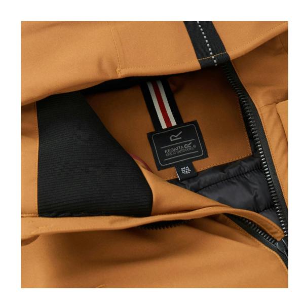 Regatta Mens Marron Waterproof Insulated Jacket - Rich Tan - 