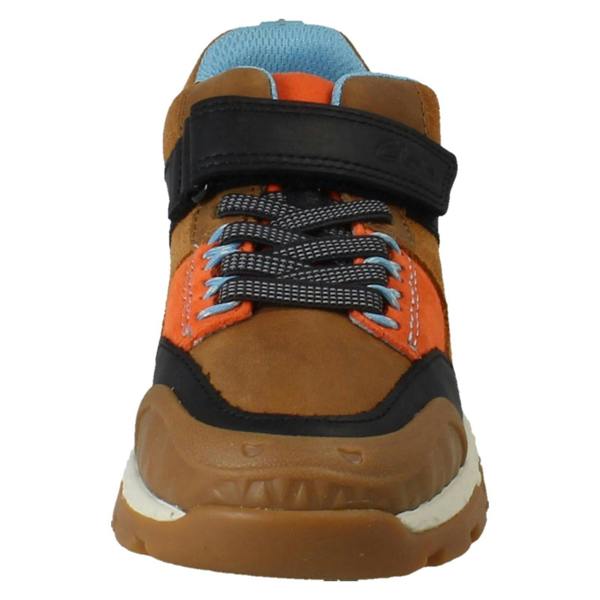 Clarks Boys Clarks PlayPrints 'Rex' Ankle Boots Steggy 2 Glow