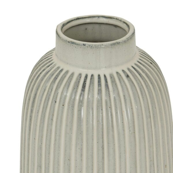 Wyld Haus Forge Medium White Ceramic Bell Vase
