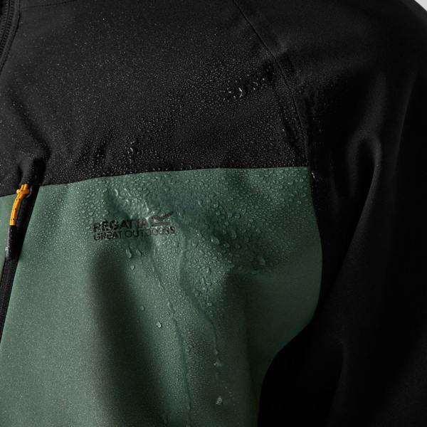 Regatta Mens Wentwood 3 in 1 Jacket - Dark Forest Green/Black - 