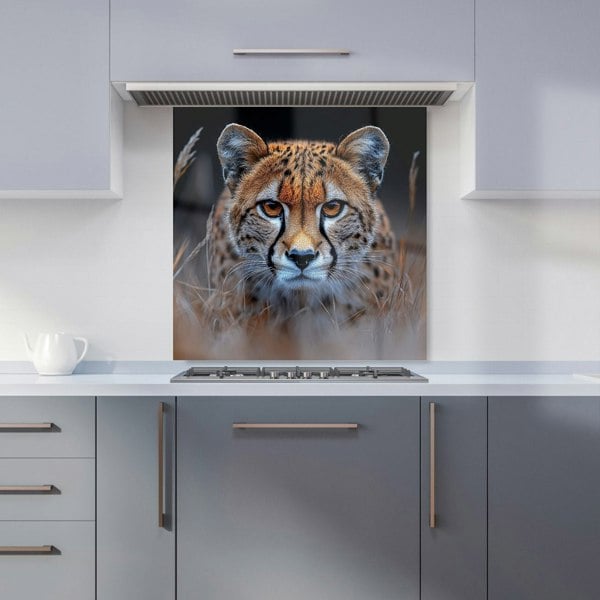 Warren Reed Cheetah Glass Kitchen Splashback - 00033