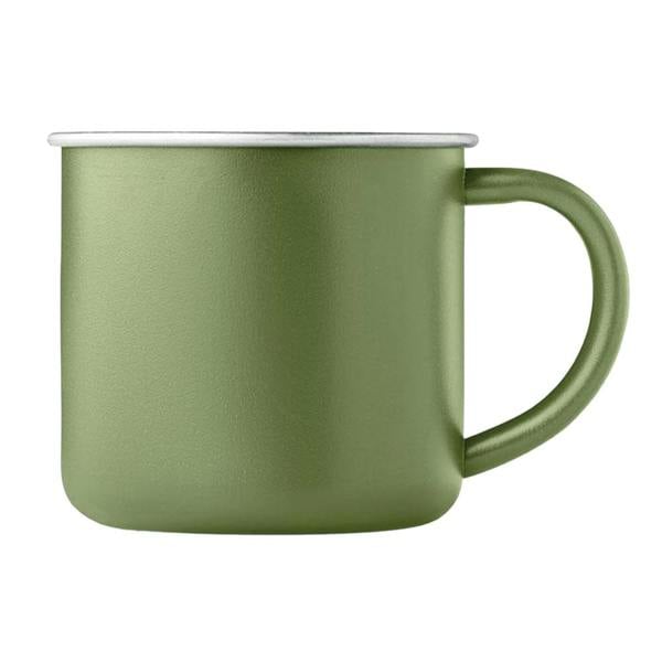 MidOcean Caribu Recycled Stainless Steel 300ml Mug - Dark Green - 