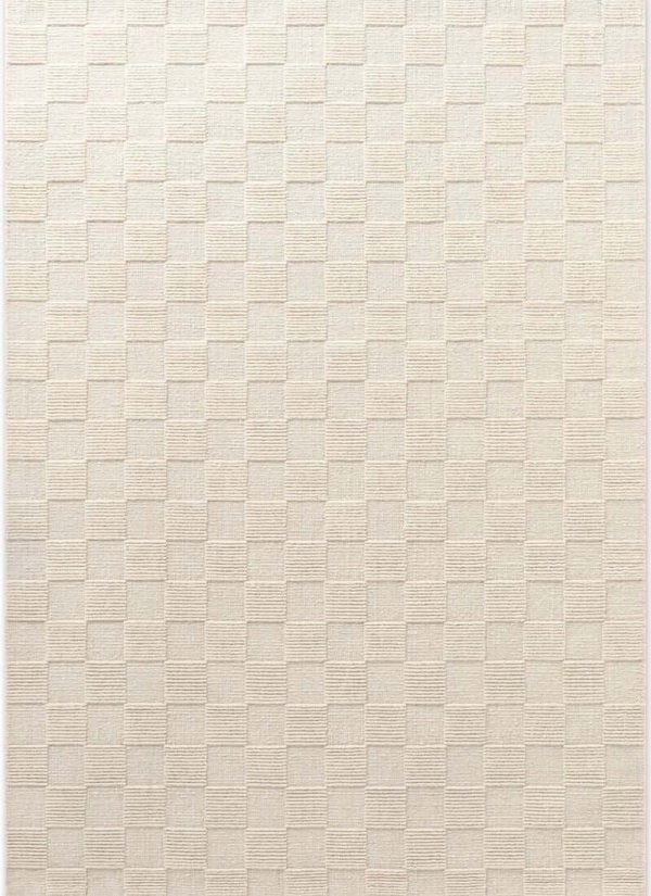 The Rugs Scala Handwoven Wool Rug - Quality Checkered Design