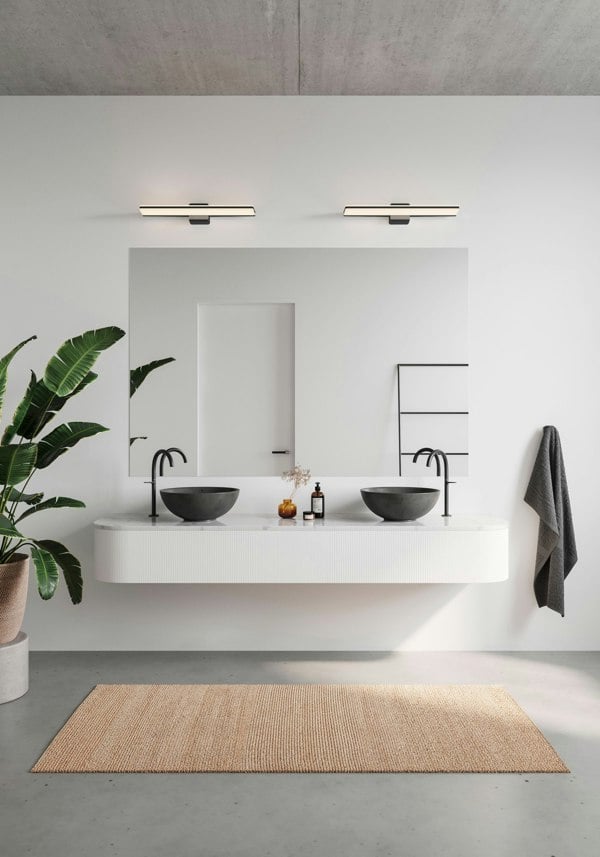 Nordlux Tinia 60 | Wall light | Black