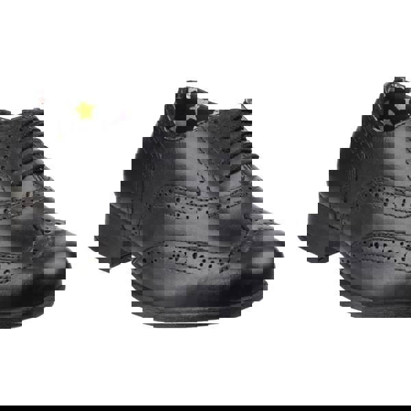 Hush Puppies Kada Junior Leather Girls's Black Brogues
