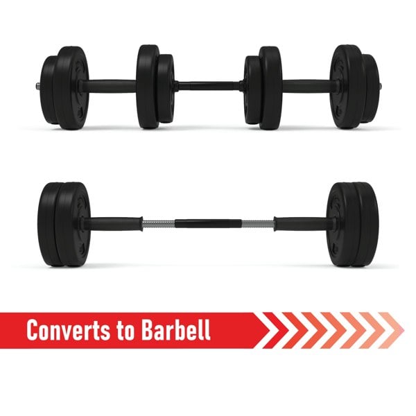 Body Revolution Vinyl Dumbbell Set 10 kg - 50 kg - Body Revolution