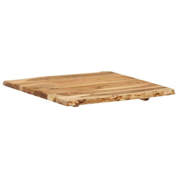 Berkfield Table Top Solid Acacia Wood 58x(50-60)x2.5 cm