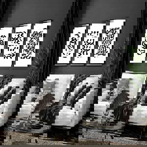 Modern Art For Living Room Wall | Set of 3 wall art prints