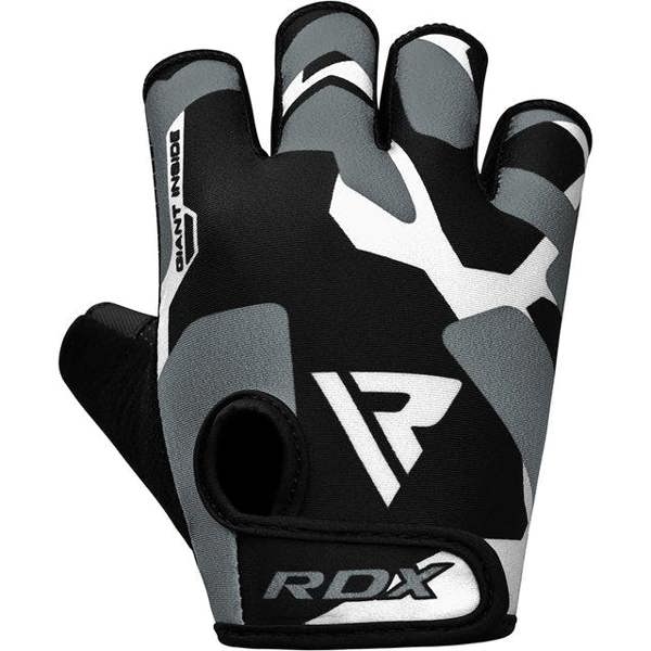 RDX Sports GYM GLOVES SUMBLIMATION F6 GRAY