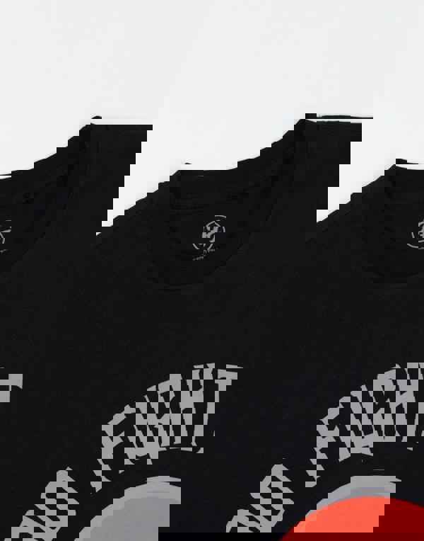 Foo Fighters Mens Black Logo Short Sleeve Long Leg Pyjama Set