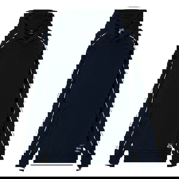 Emporio Armani EA7 EA7 Emporio Armani Logo Series Tape Overhead Hoodie Navy