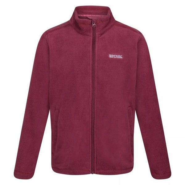 Regatta Great Outdoors Childrens/Kids King II Lightweight Full Zip Fleece Jacket - Amaranth Haze