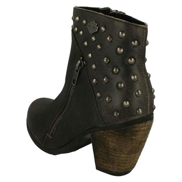 Harley Davidson Ladies Harley Davidson Heeled Ankle Boots Wexford